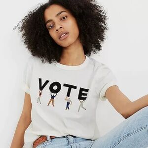 Madewell VOTE Graphic Tomboy Tee